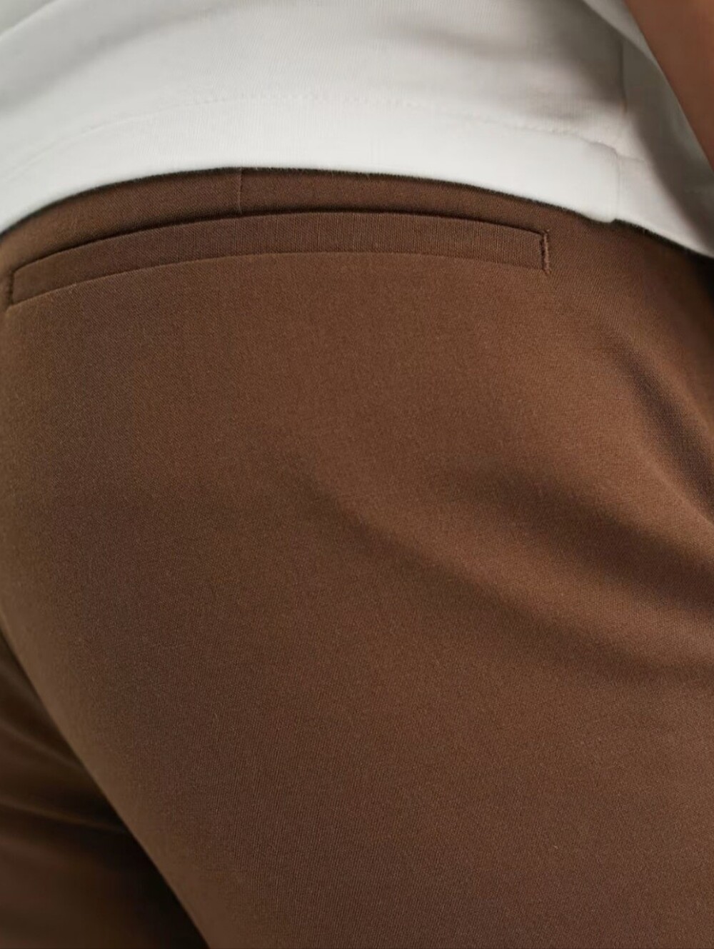 Asos Flared Trousers Pants in Warm Brown Size 28x30 - Picture 4 of 11